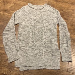 Roots knit long sleeve sweater dress